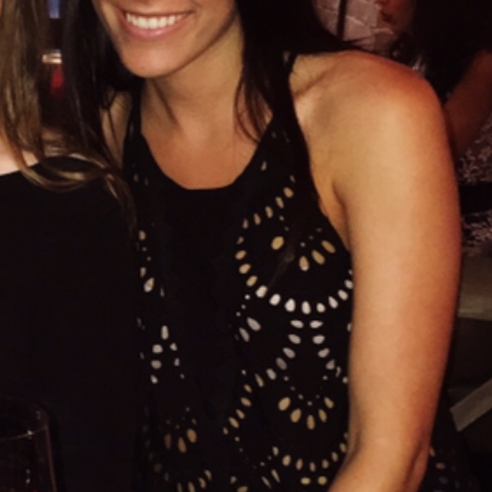 Free People Black Tank